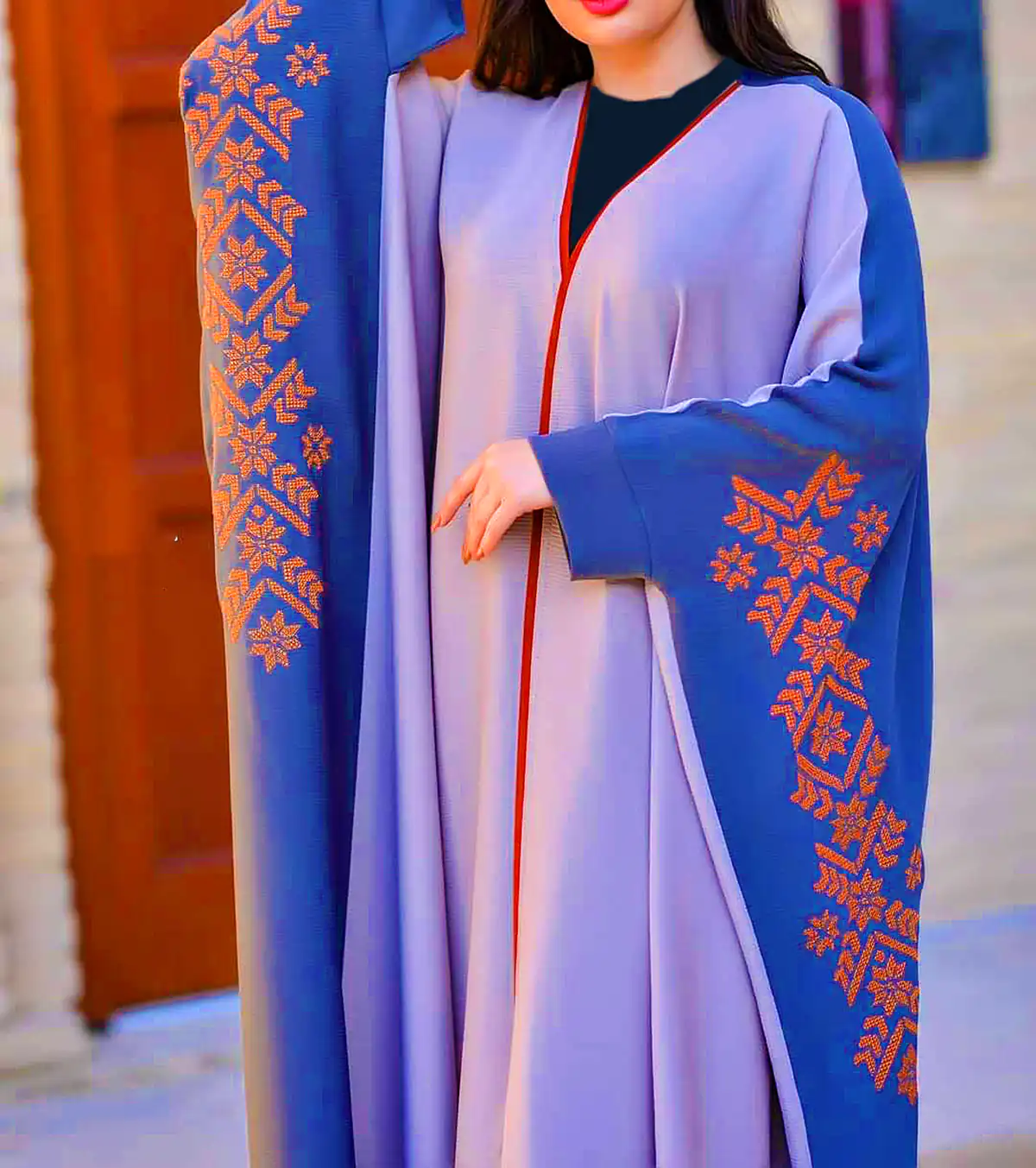 عبا جلو دکمه دار شیک