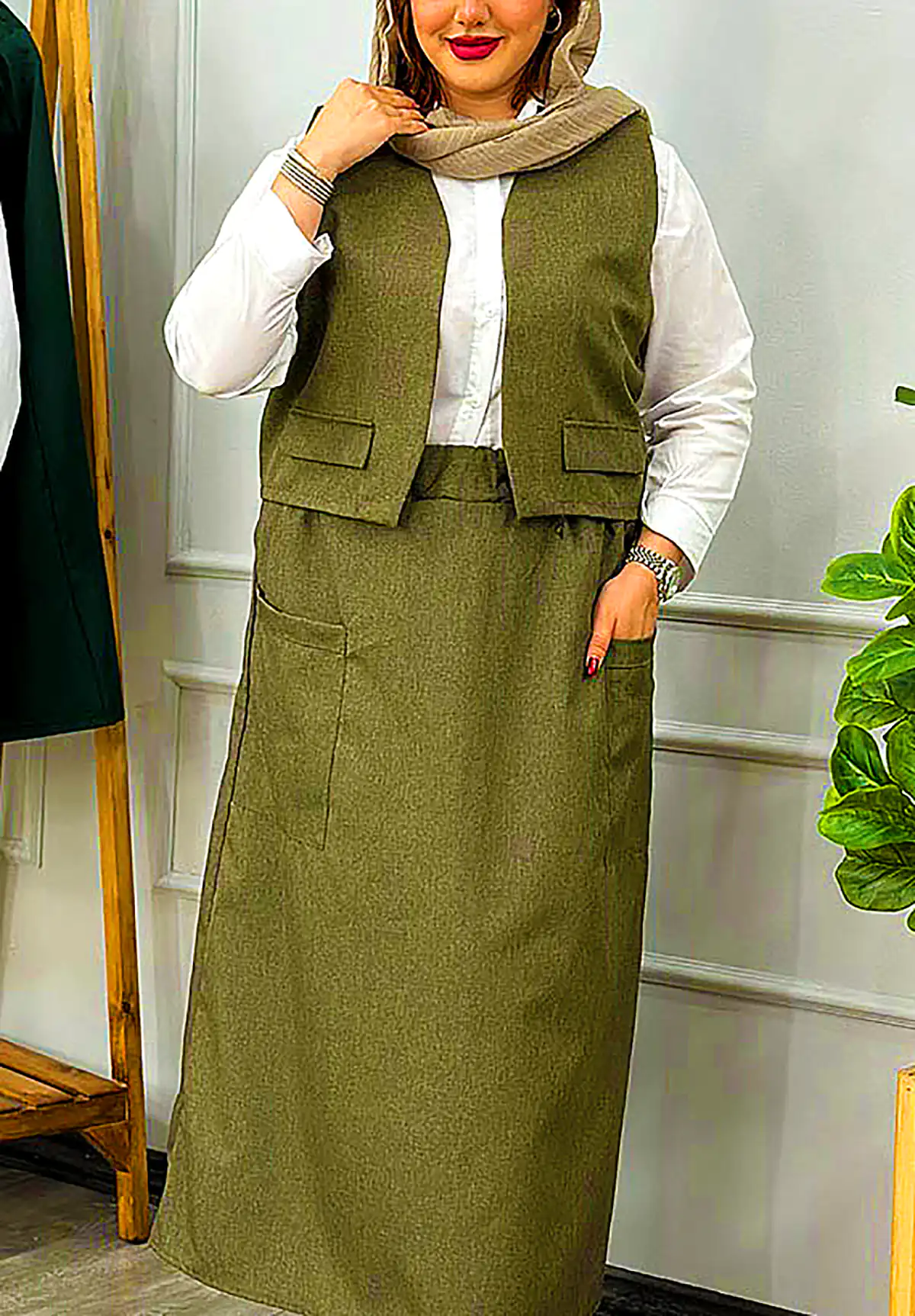 ست کت و سارافون شیک