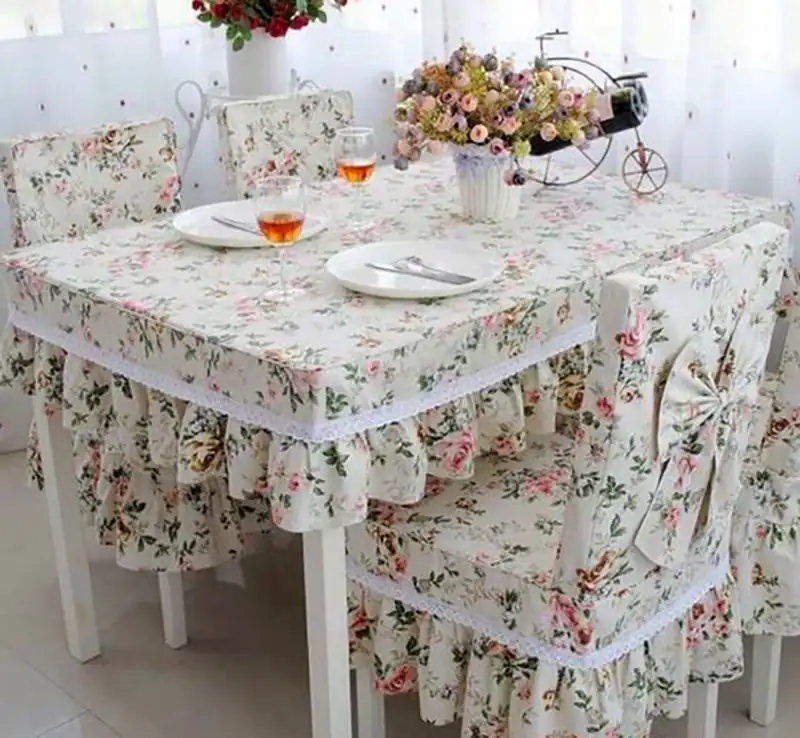 مدل رومیزی پارچه ای برای نوعروس ها