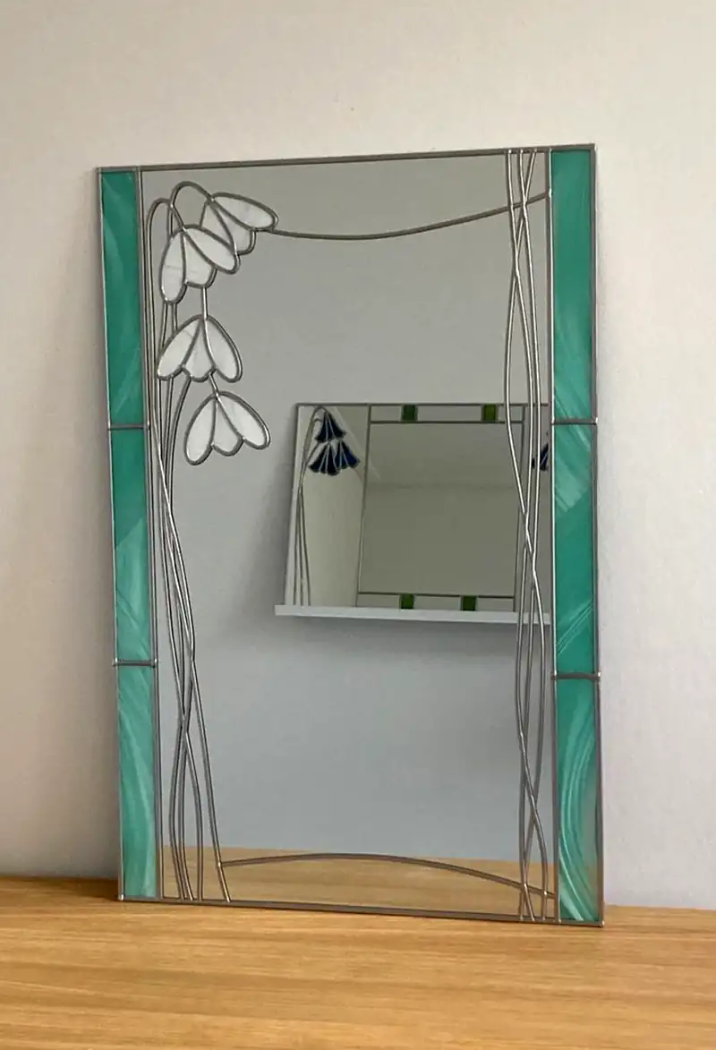 مدل آینه دیواری سنتی
