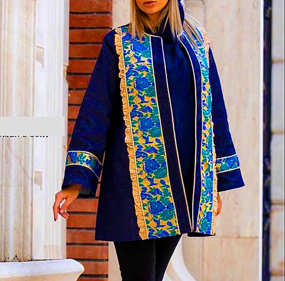 مانتو ژاکارد جدید و شیک