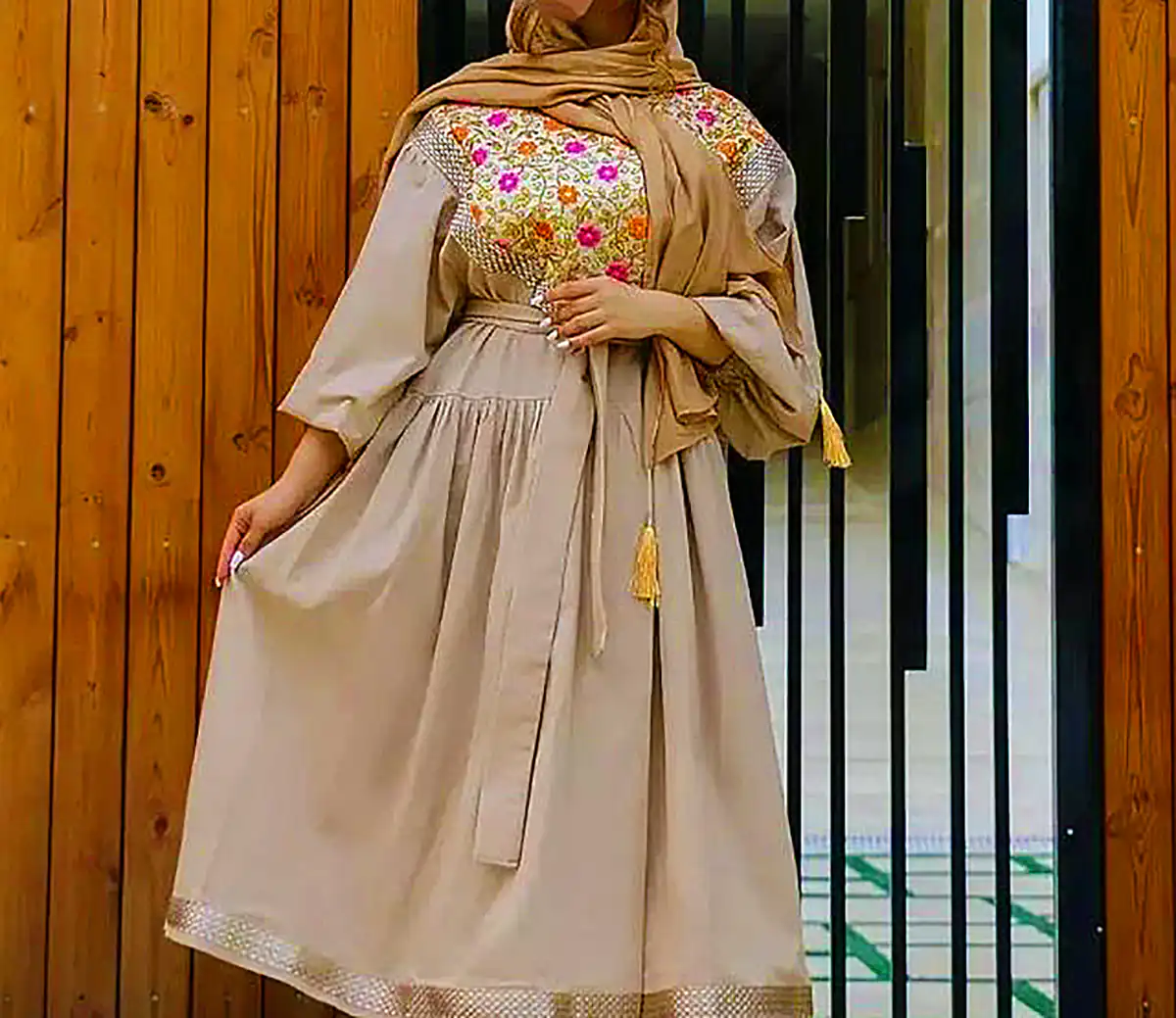 مانتو نخی مد روز و راحت