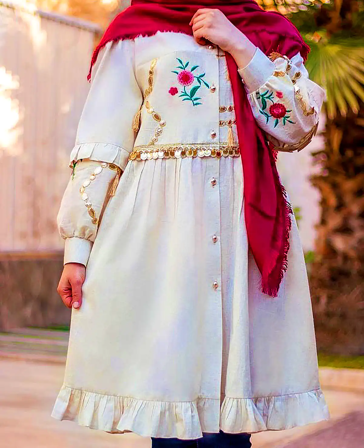 مانتو نخی مد روز و راحت