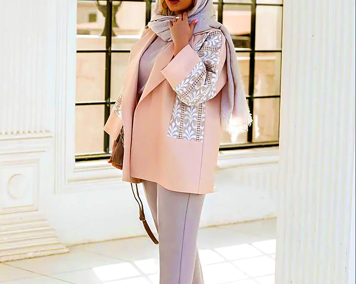 مانتو مجلسی کوتاه پاییزی و شیک