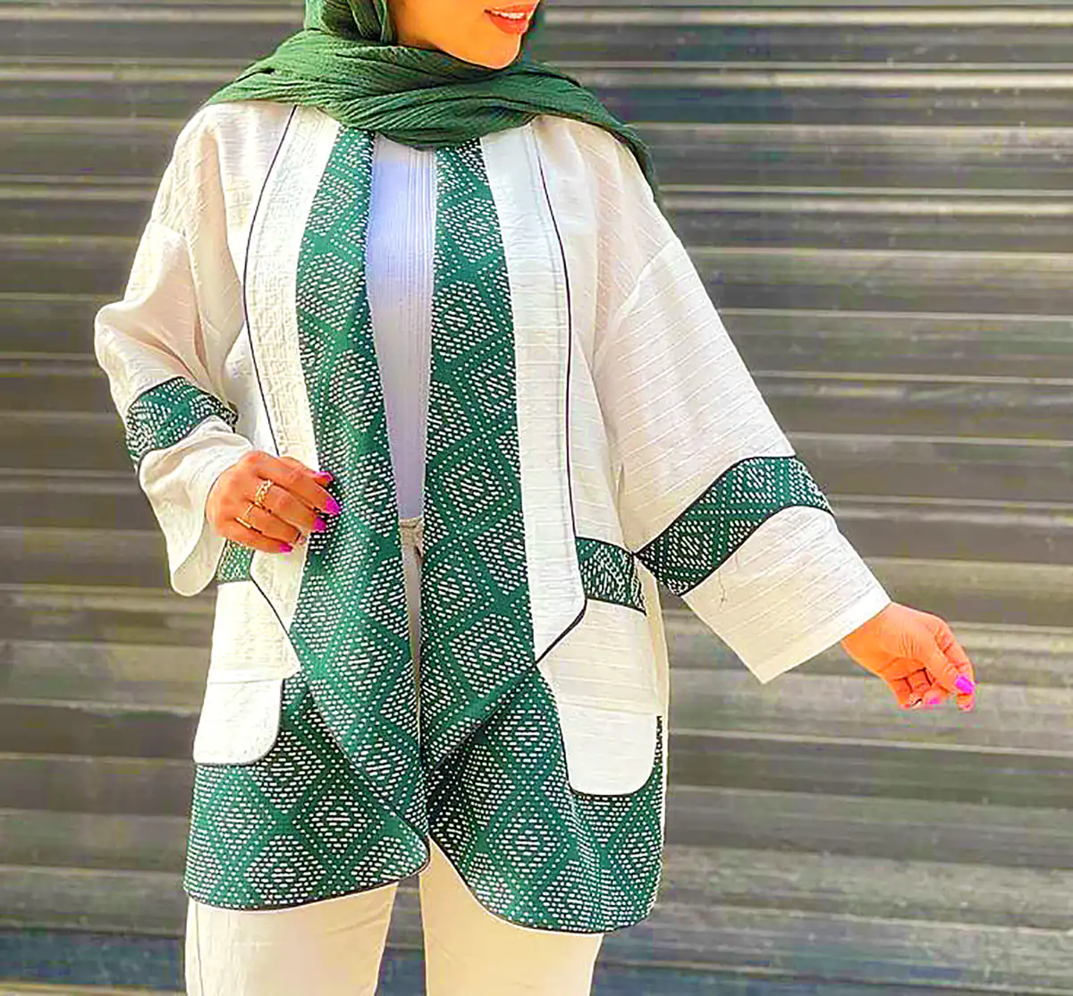 مانتو مجلسی کوتاه پاییزی و شیک