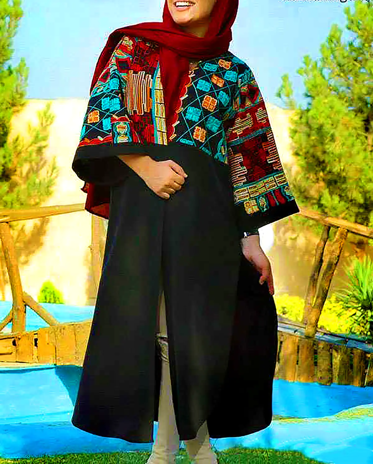 مانتو ابریشمی خاص مجلسی و شیک