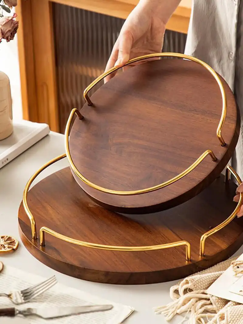 مدل سینی چوبی سرو و پذیرایی