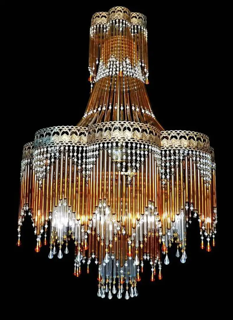 مدل لوسترکریستالی رنگی