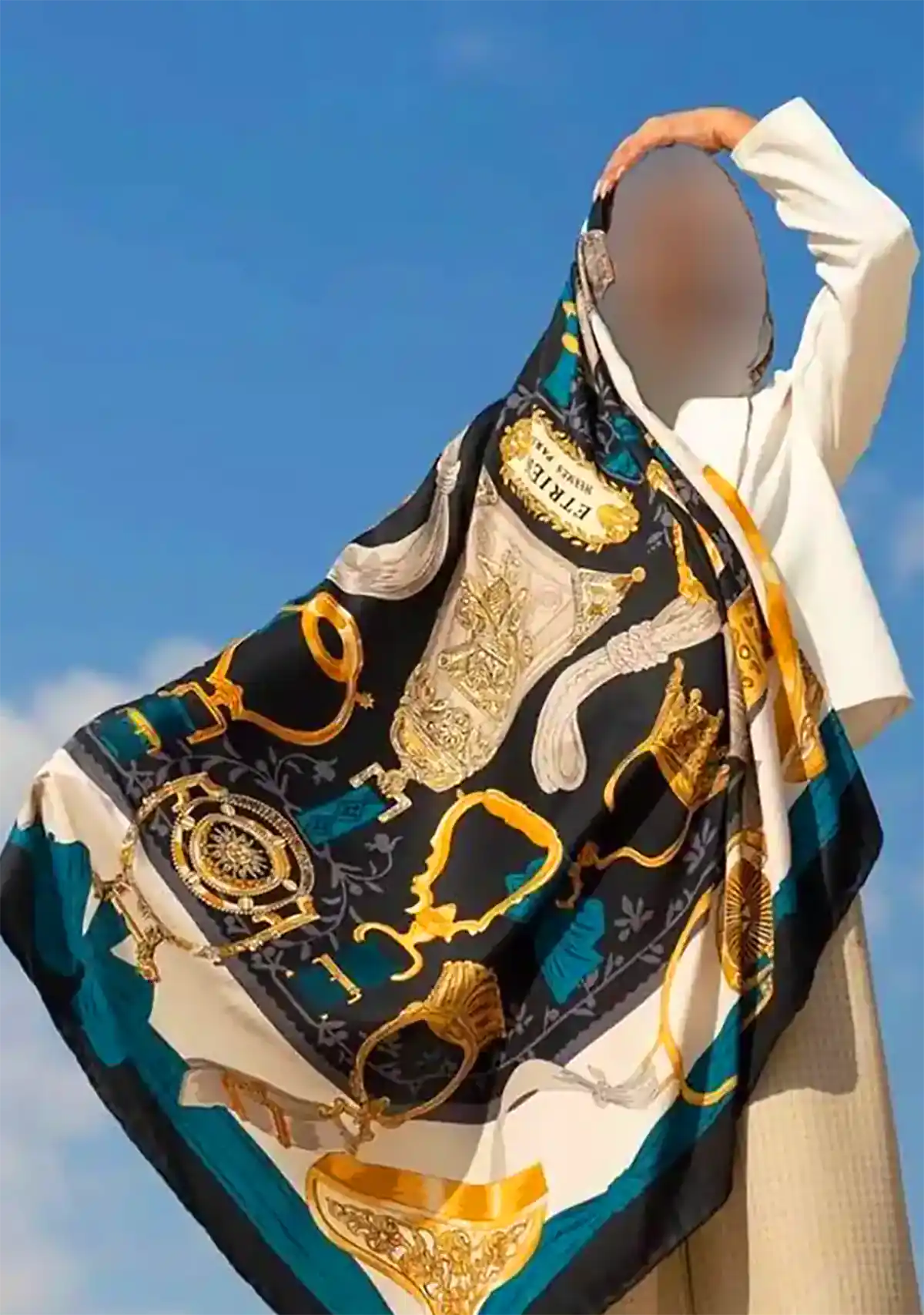 روسری شیک و طرحدار مجلسی 