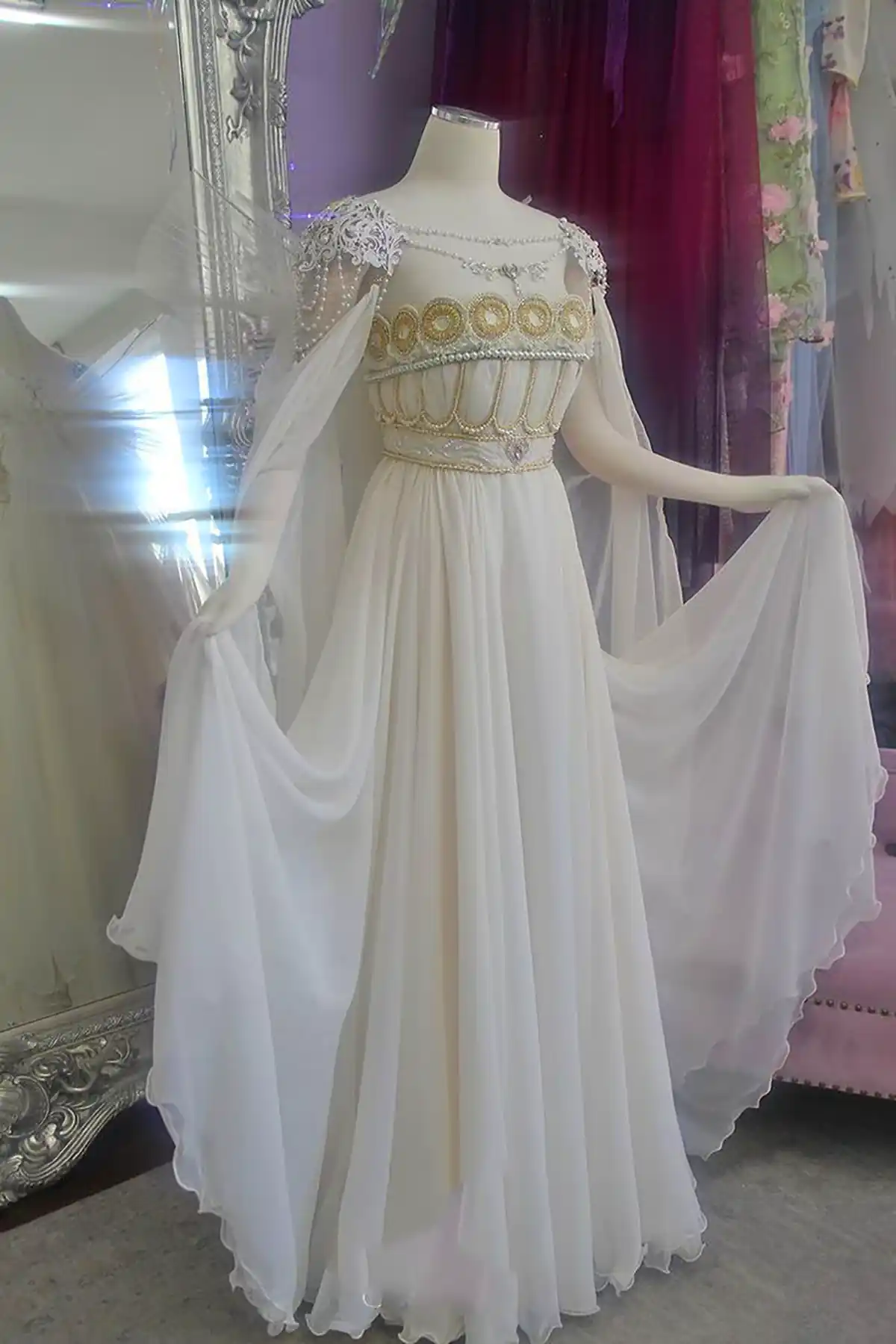 لباس مجلسی شنل دار و شیک 