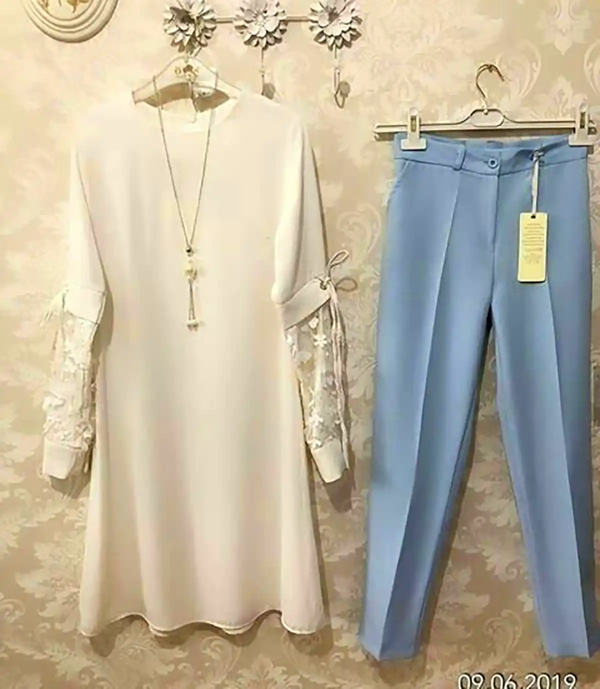 شومیز مجلسی بلند 