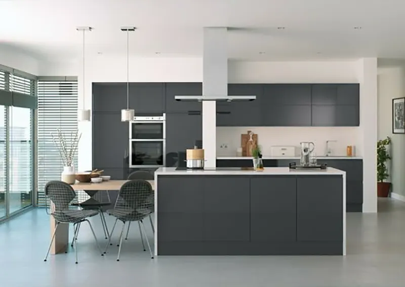 مدل کابینت شیک به رنگ مشکی