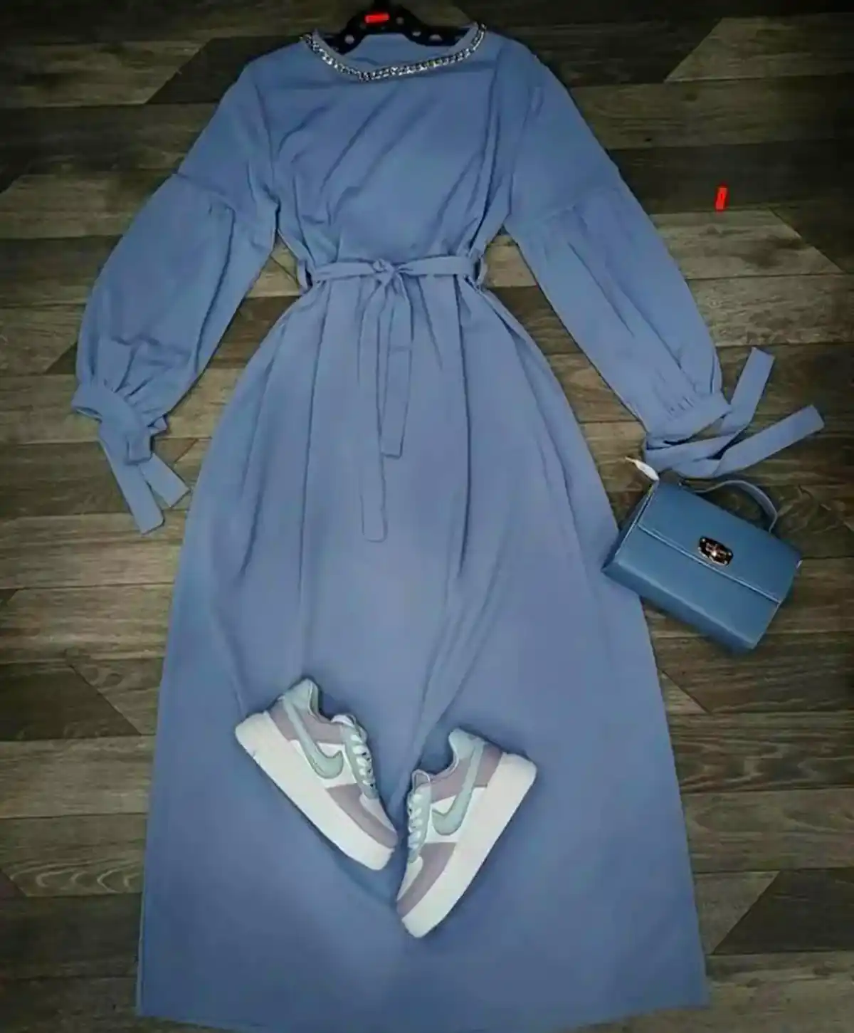 پیراهن فون تک رنگ زنانه