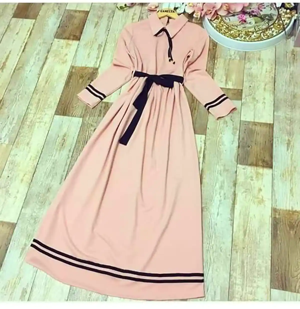 پیراهن فون تک رنگ زنانه