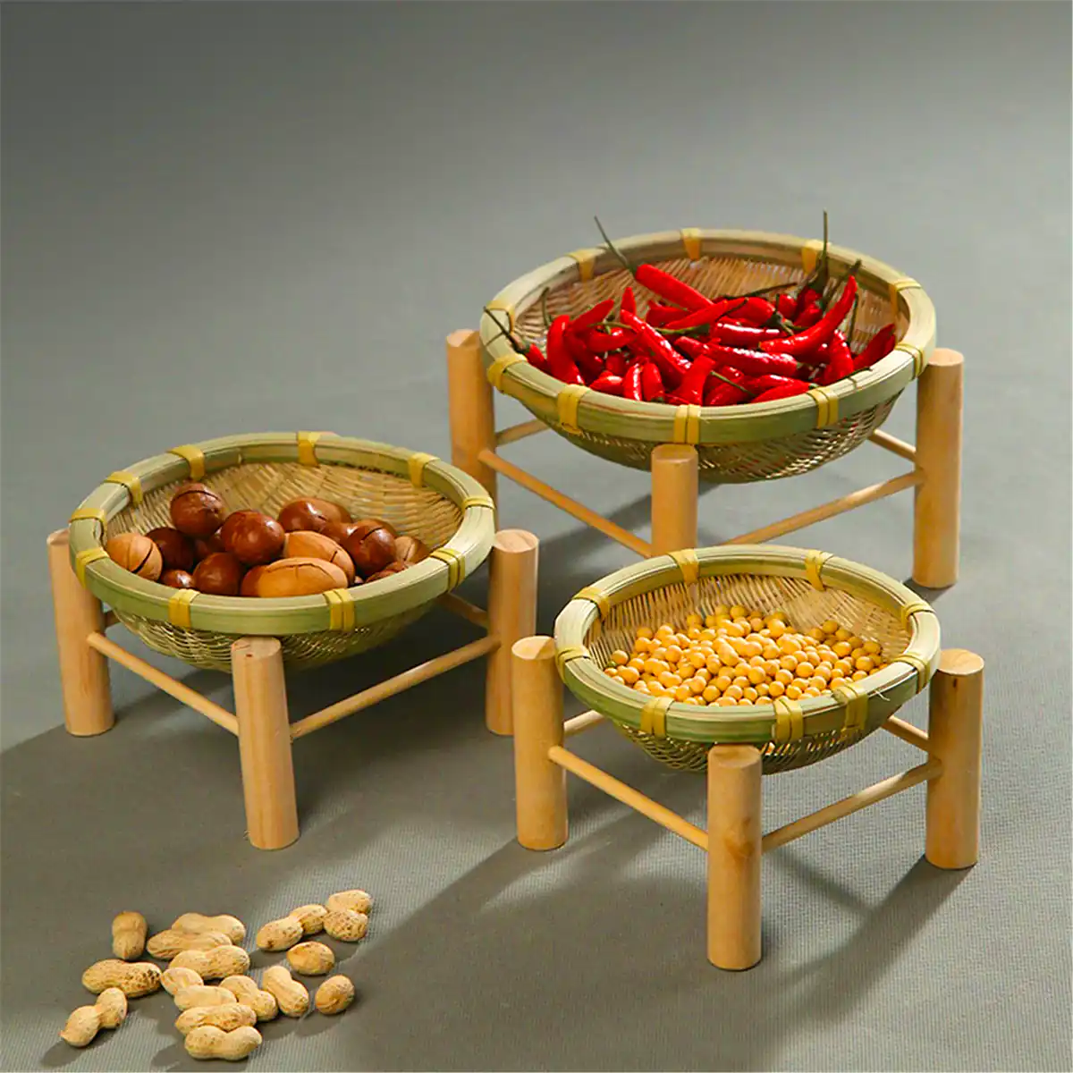 ظرف پذیرایی حصیری