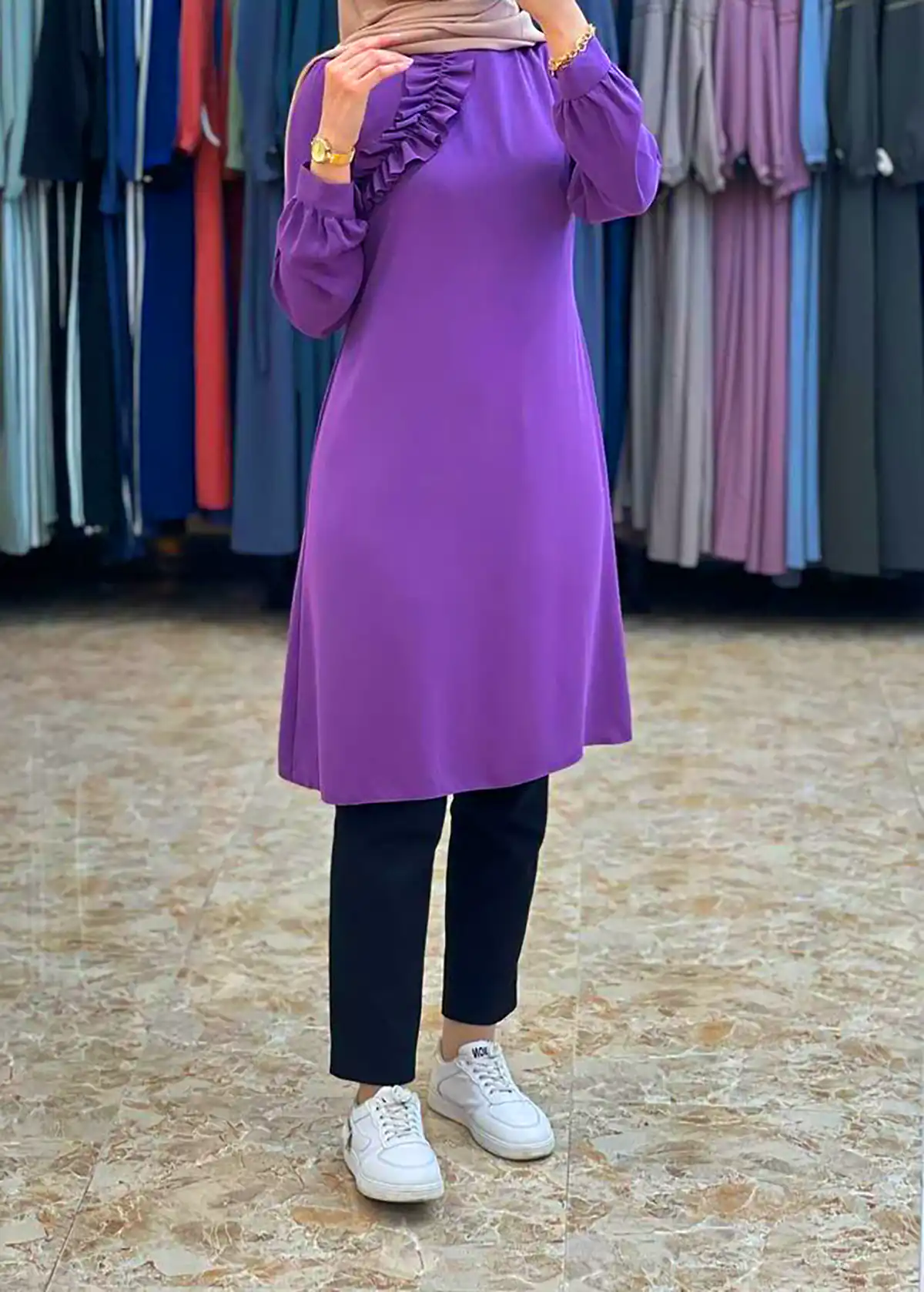 مدل مانتو نخی دانشجویی