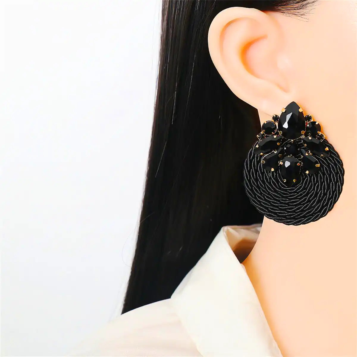 گوشواره فانتزی مشکی