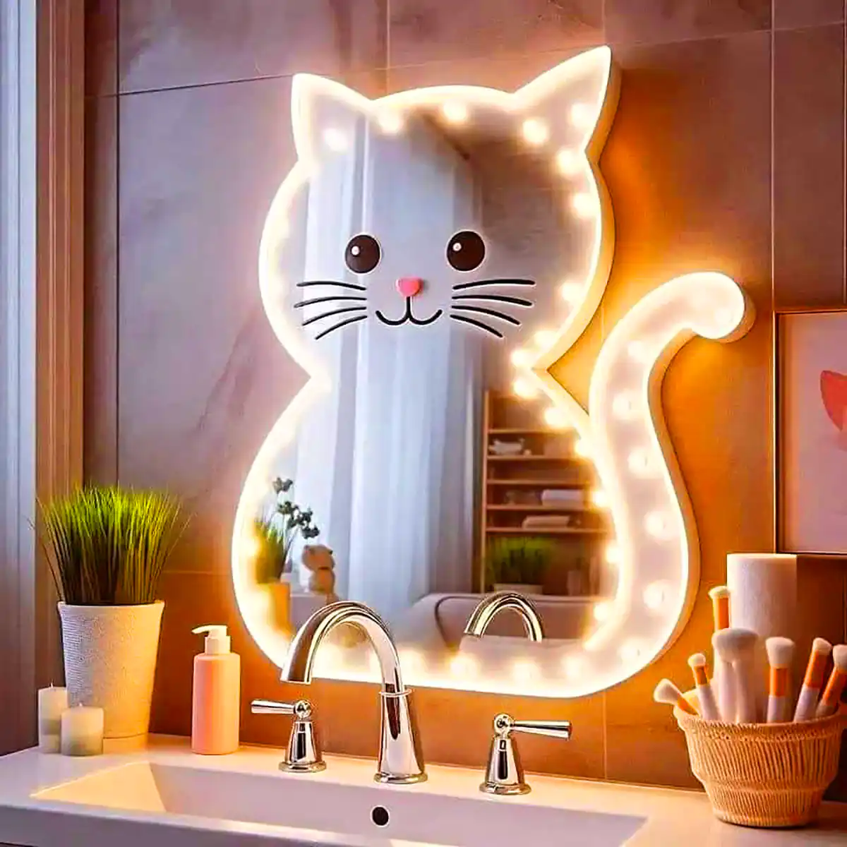 آینه فانتزی کارتونی