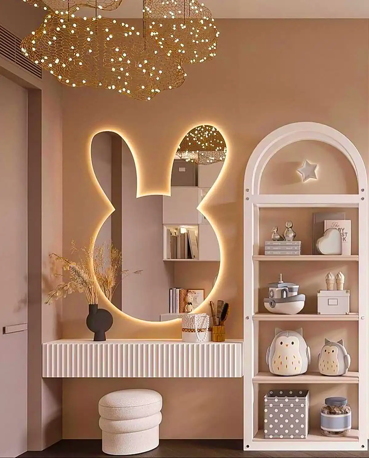 آینه فانتزی کارتونی