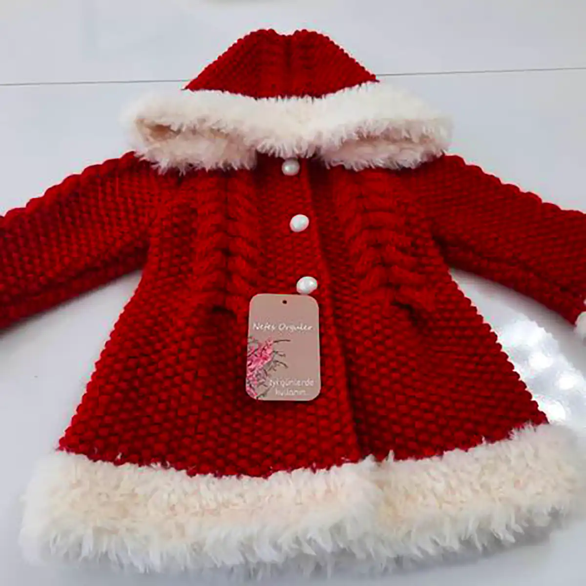 ژاکت دستبافت برای دختربچه ها