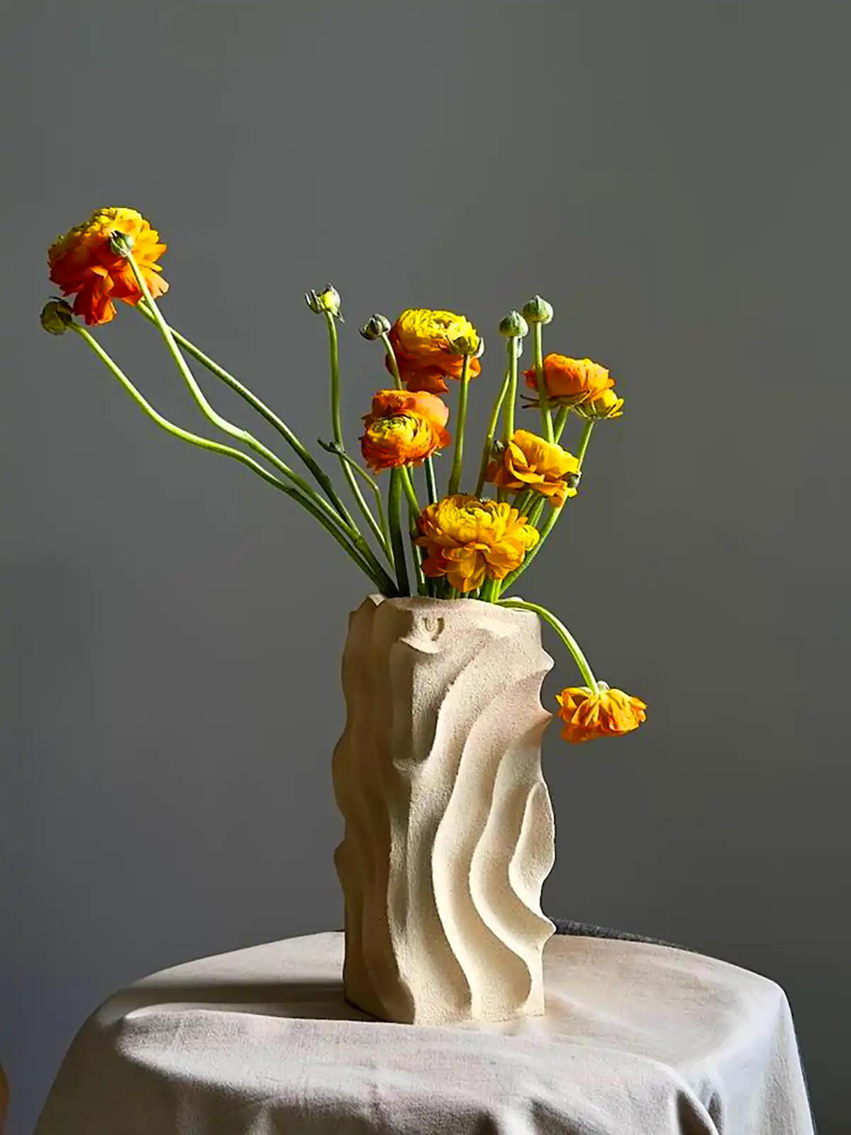 گلدون گل طبیعی دکوری