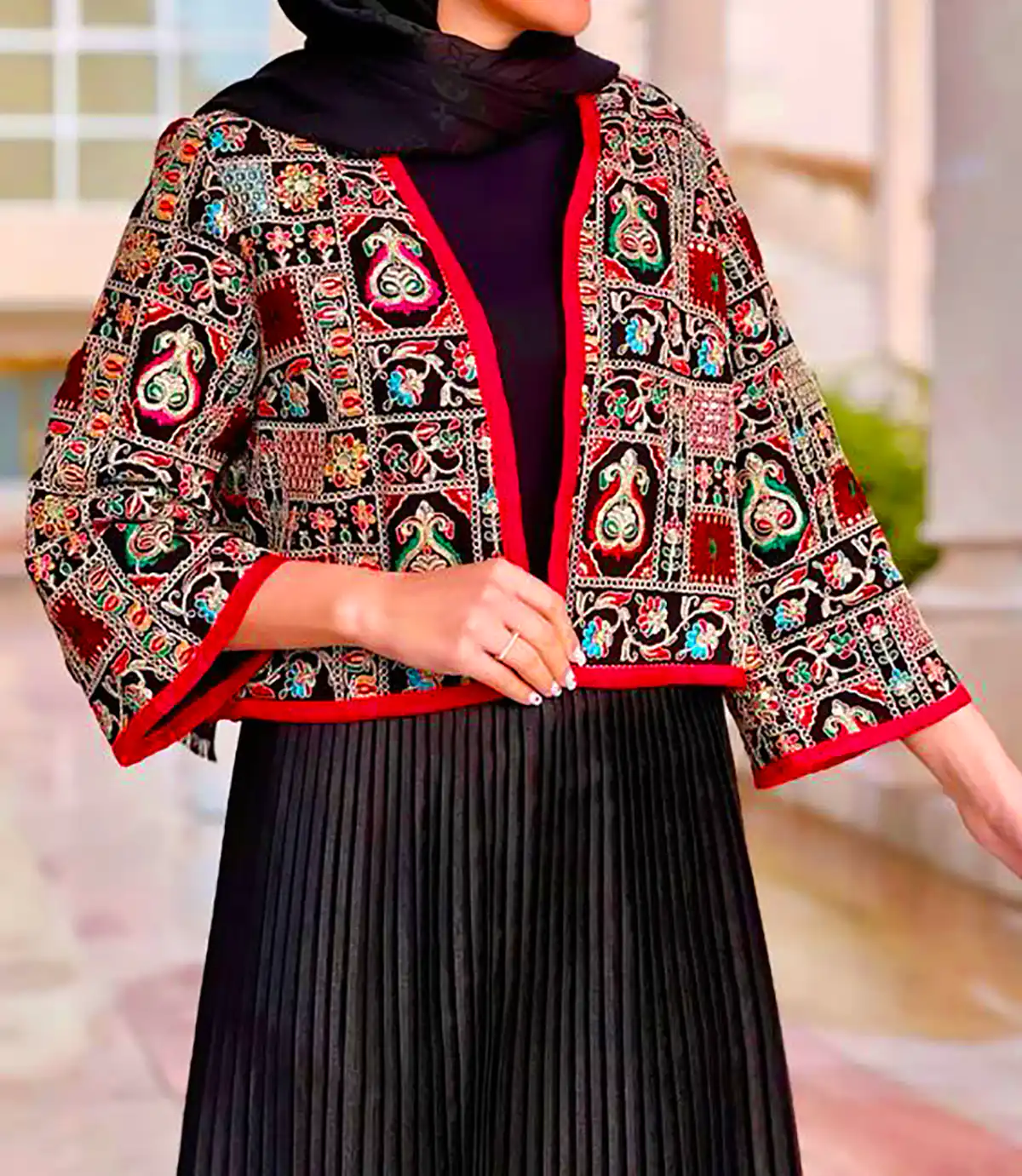 مانتو کتی سوزندوزی ژورنالی
