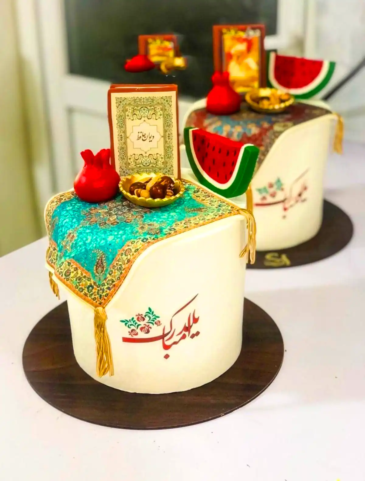 مدل دیزاین کیک یلدایی