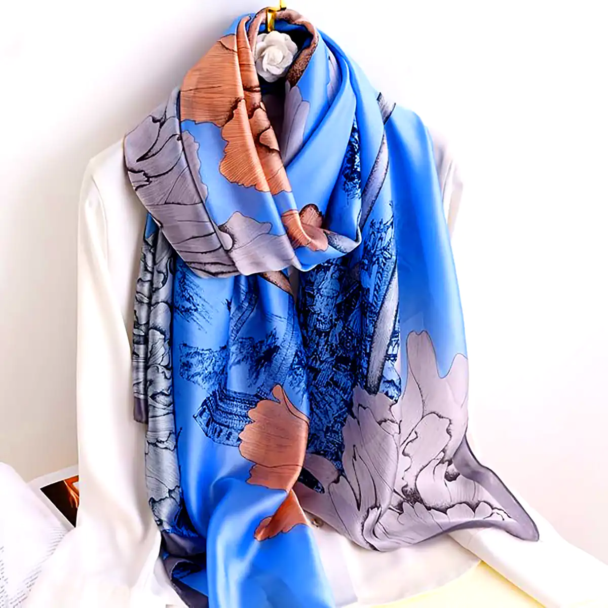روسری‌ ساتن زنونه 