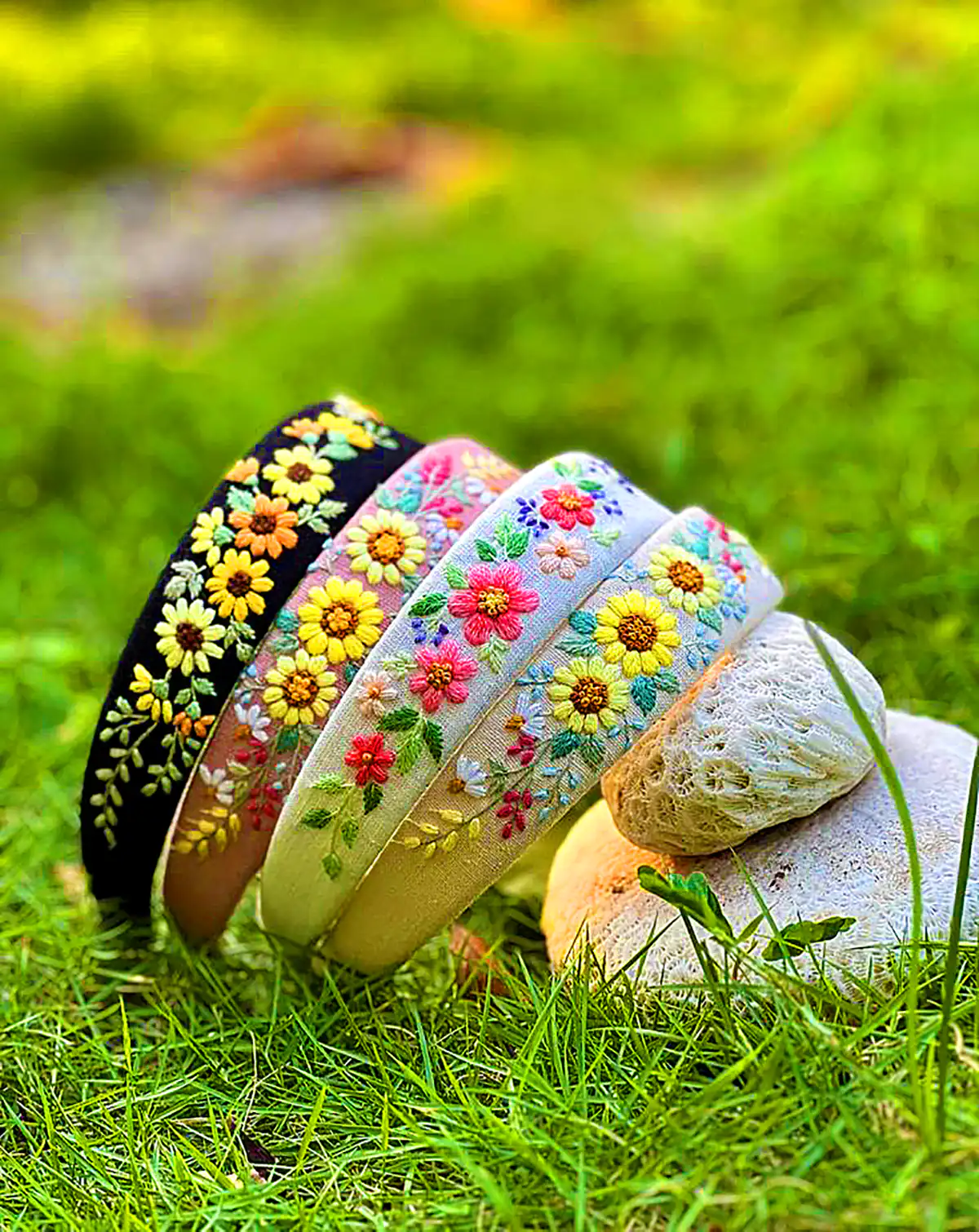 تل موی گلدوزی