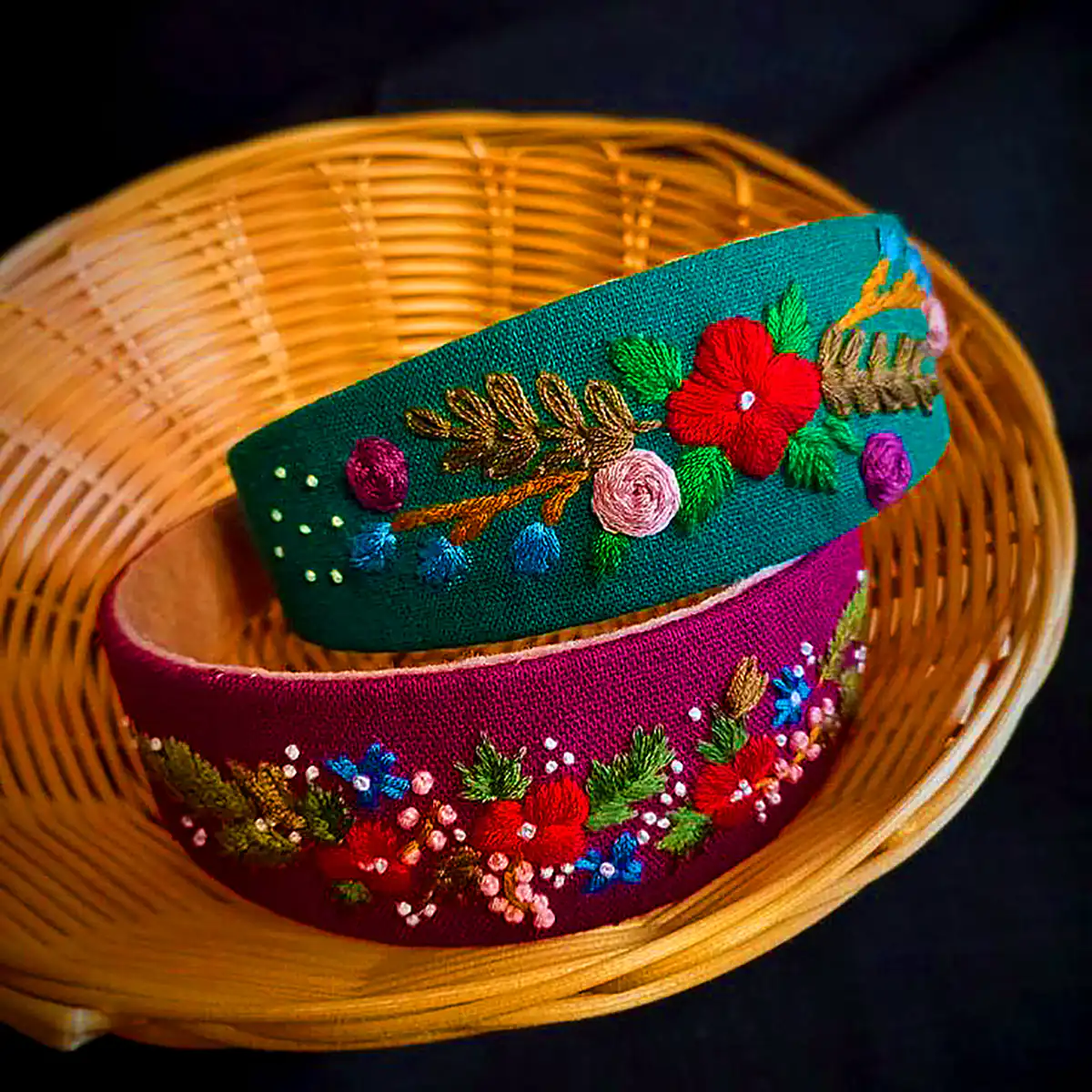 تل موی گلدوزی