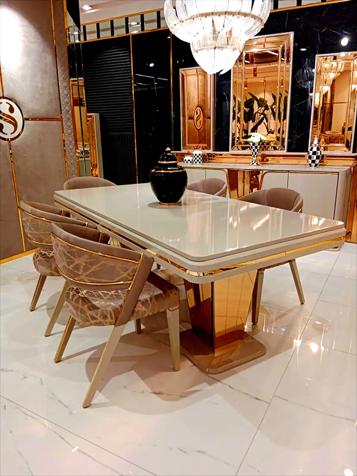 میز غذاخوری لوکس