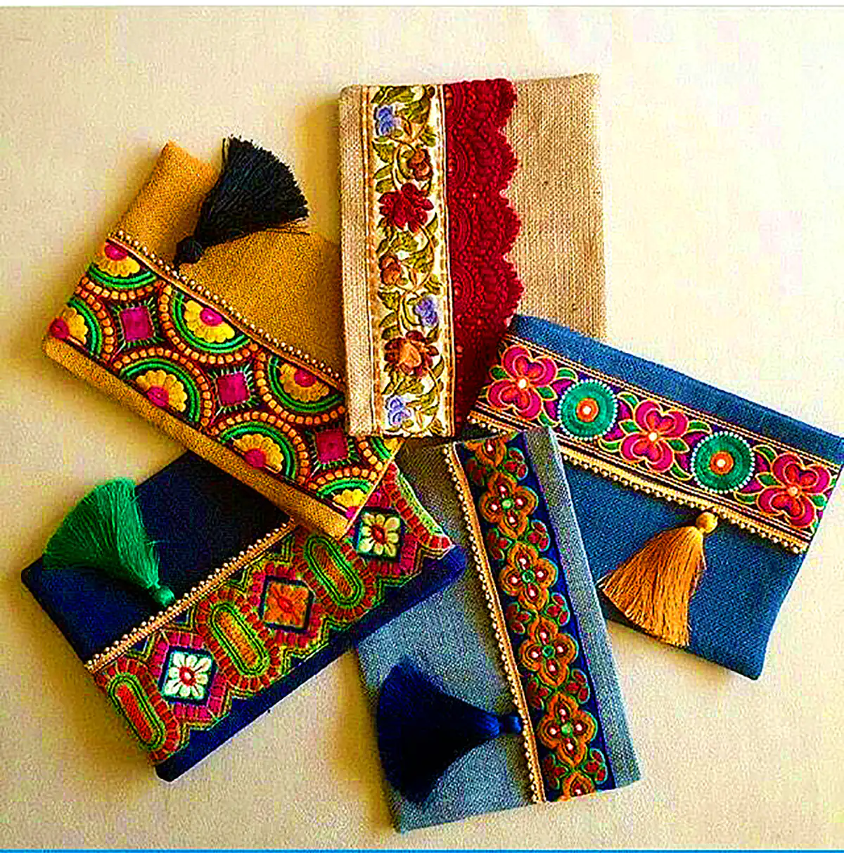 کیف دستی پولکی رنگارنگ