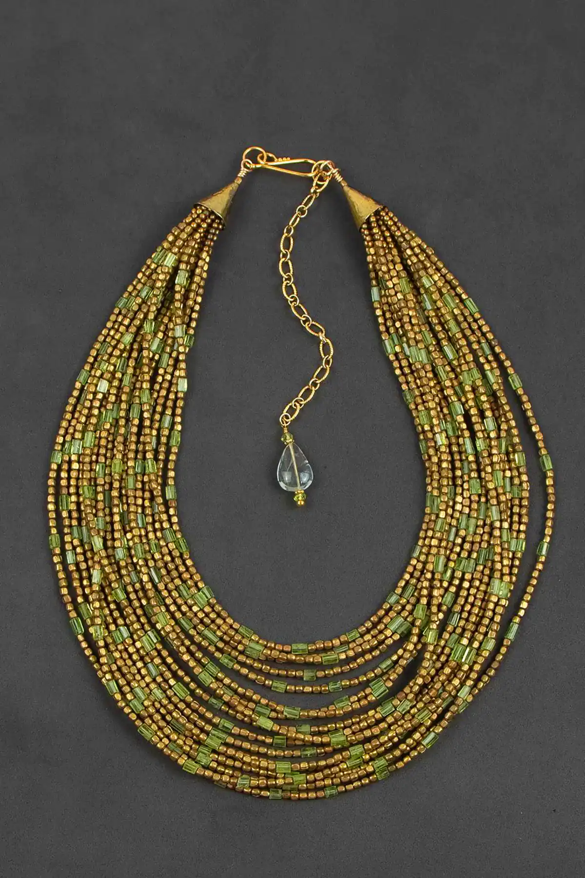 گردنبند رشته ای فیروزه