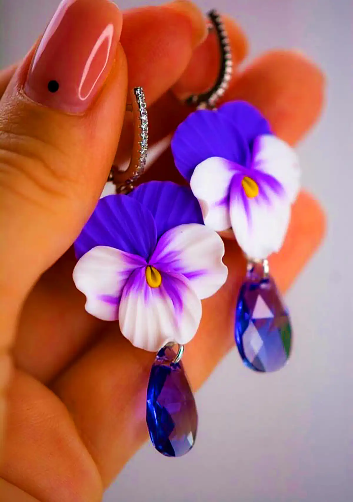 گوشواره رنگی دخترونه