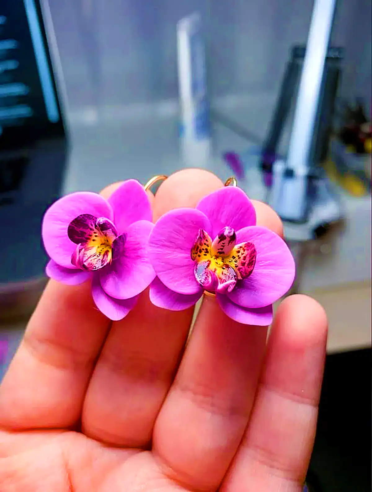 گوشواره رنگی دخترونه