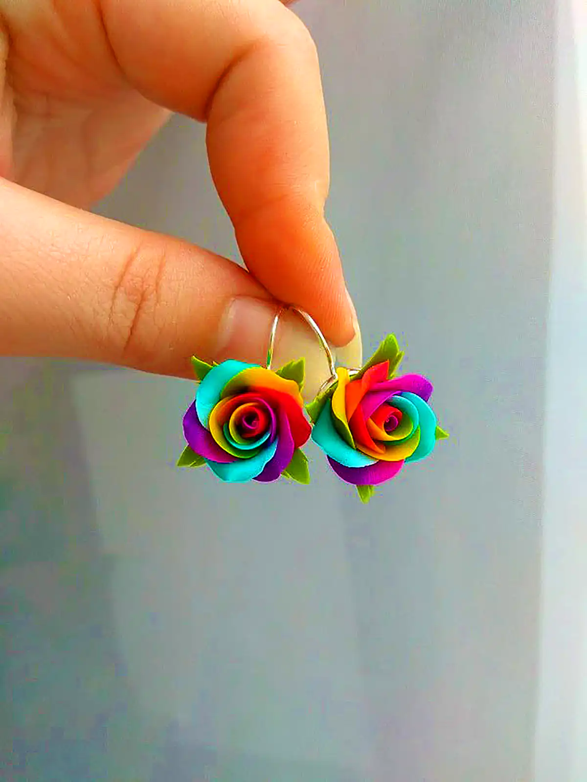 گوشواره رنگی دخترونه