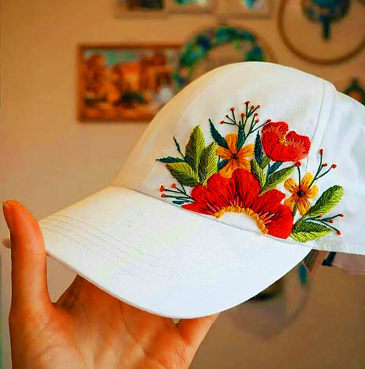 کلاه گلدوزی شده اسپرت