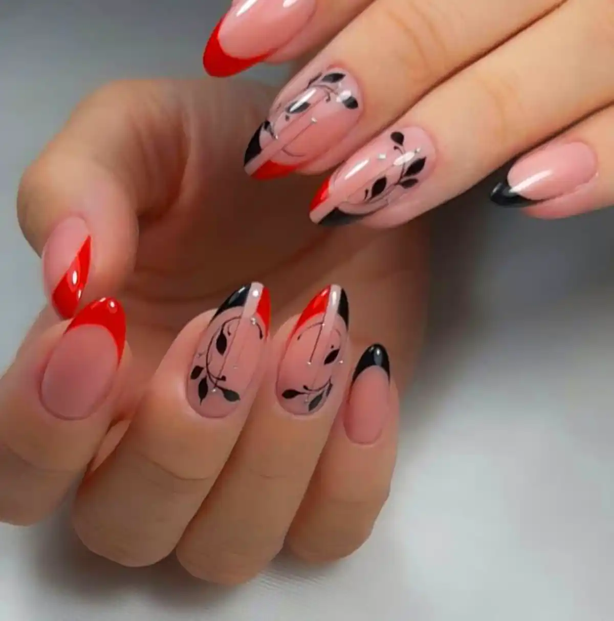 ناخن ژله‌ای بلند شیک