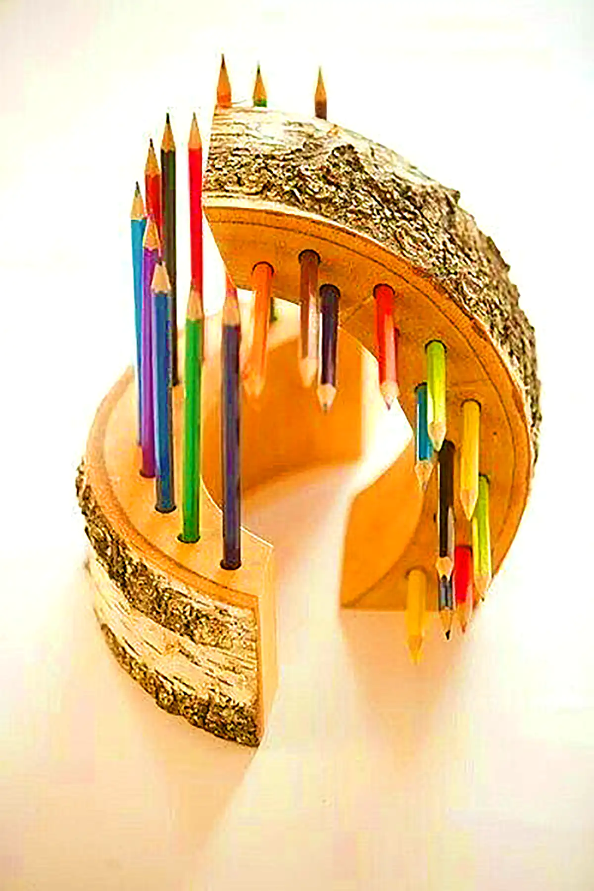 جامدادی رومیزی چوبی و مقاوم 