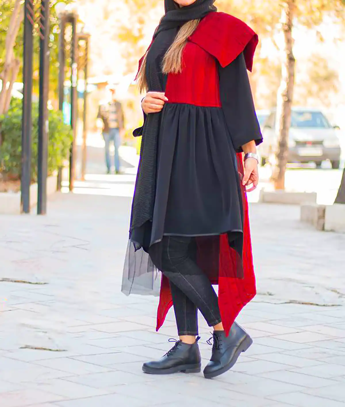 مانتو کتان ساده و جذاب