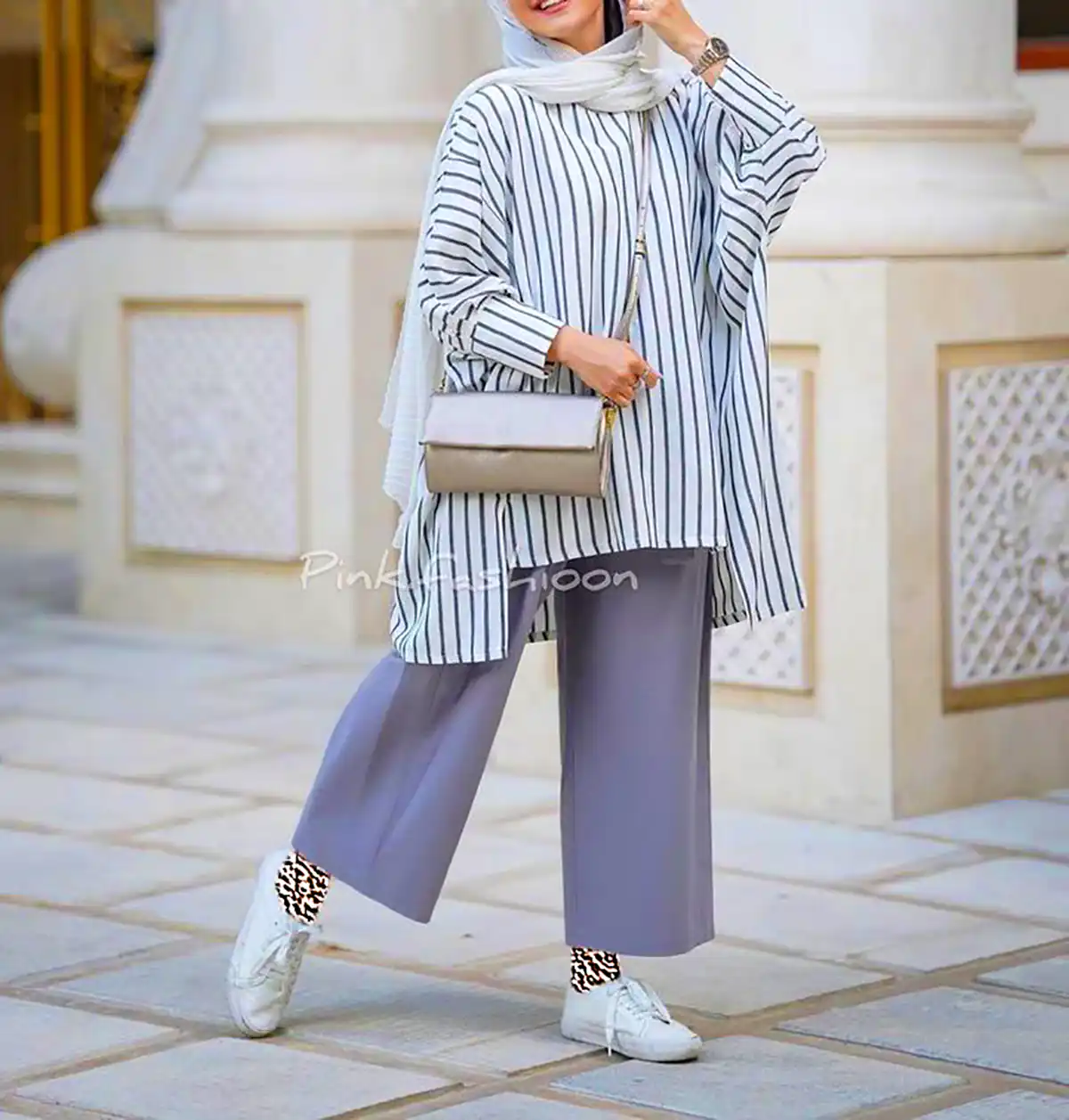 مانتو کتان ساده و جذاب