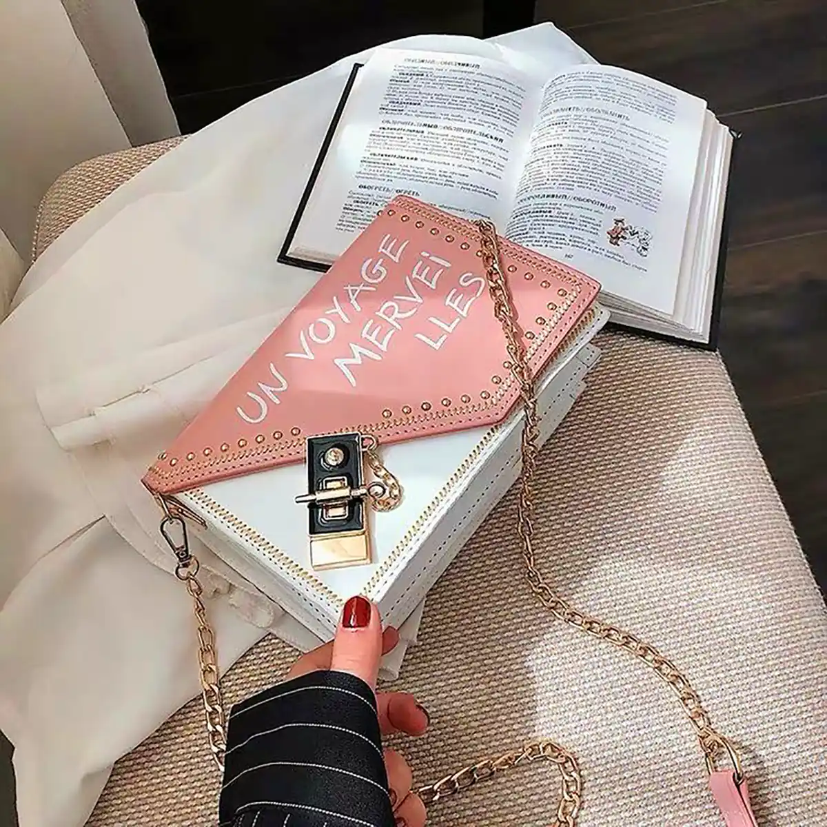 مینی بگ فانتزی صورتی