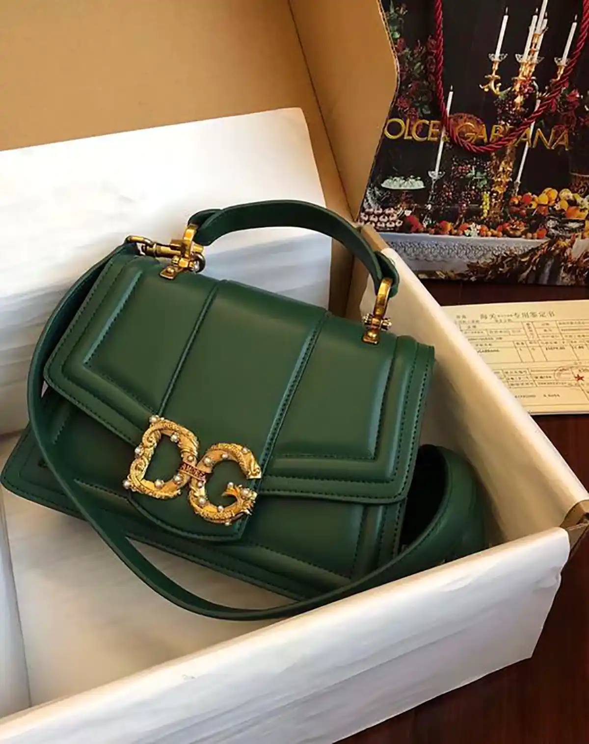 کیف سبز زارا 