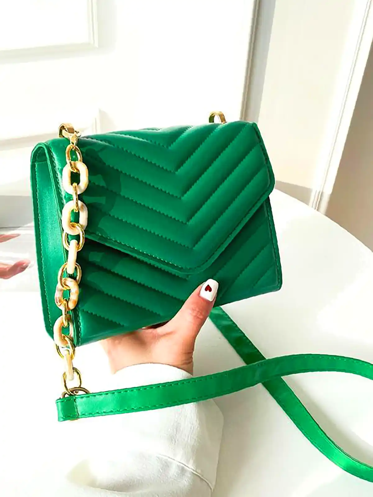 کیف سبز زارا 