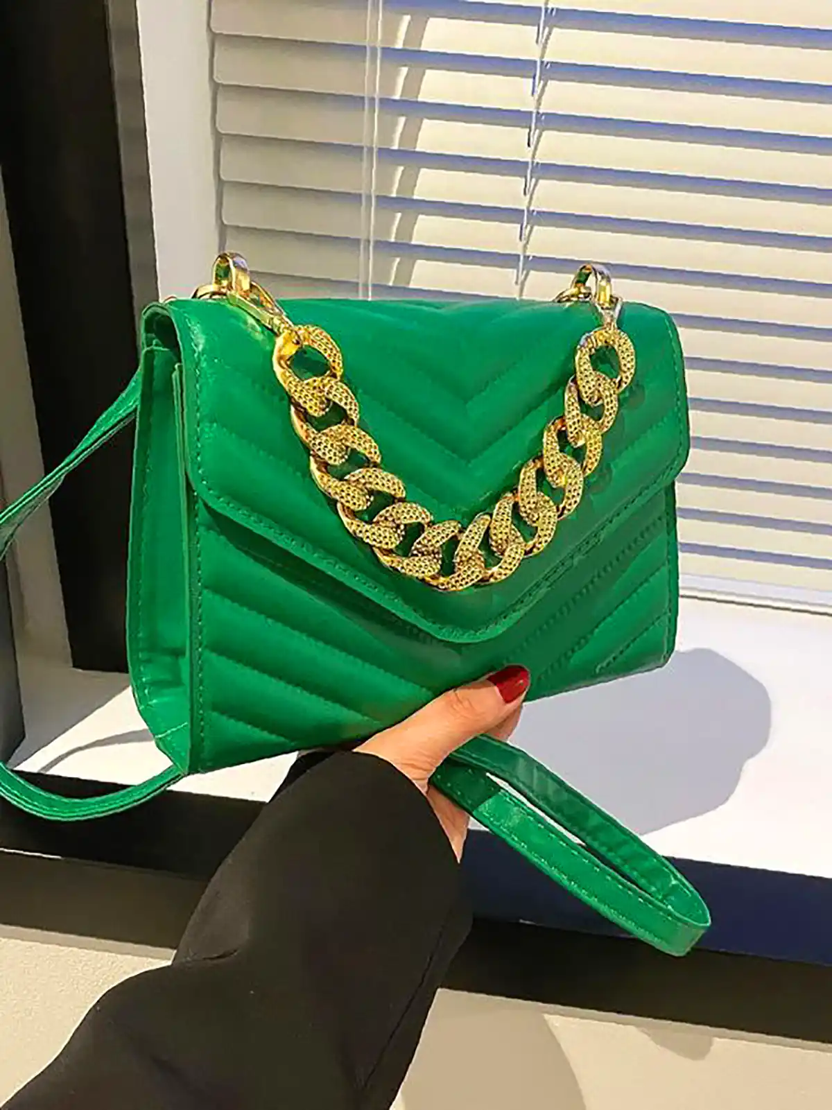 کیف سبز زارا 
