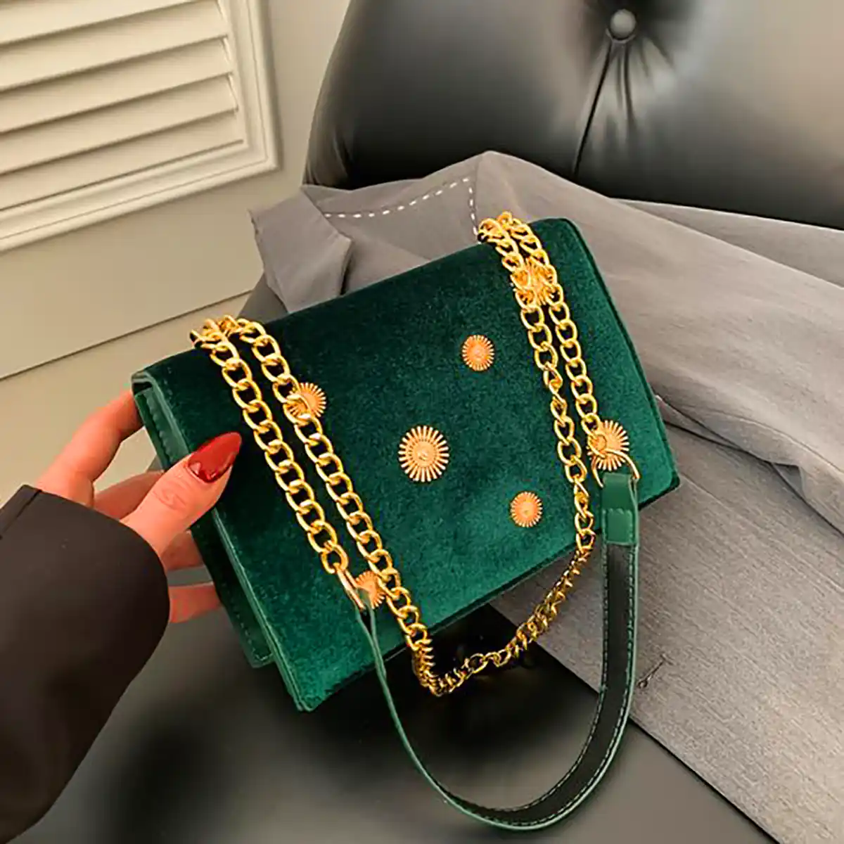 کیف سبز زارا 