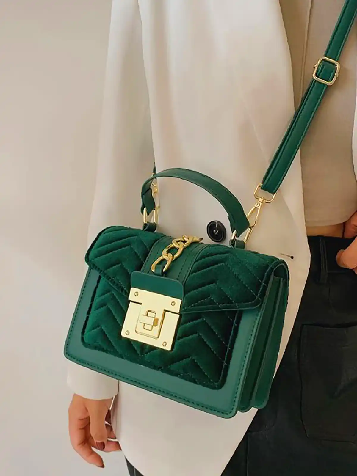 کیف سبز زارا 