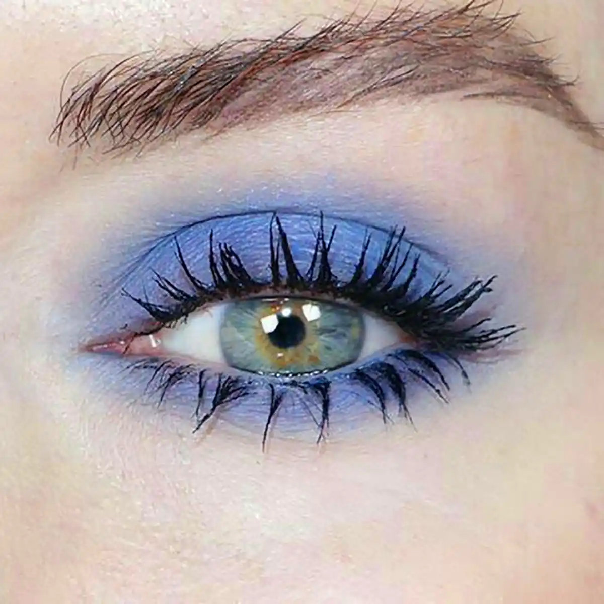 سایه چشم شیک آبی