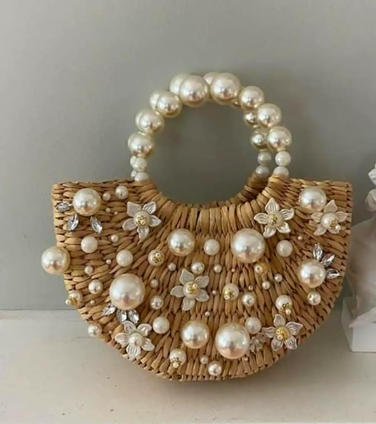 کیف دستی حصیری 
