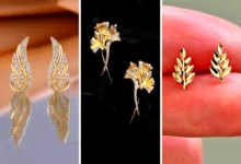 گوشواره طلا مدرن و مینیمال (جدیدترین مدل های ترند امسال ۱۴۰۴ - ۲۰۲۵)